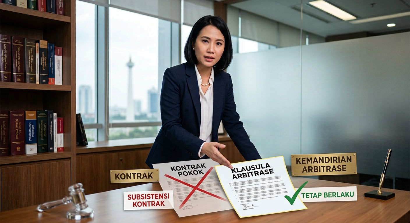 Keberlakuan Klausula Arbitrase dalam Kontrak yang Batal Demi Hukum: Analisis Doktrin Separability dalam Hukum Arbitrase Indonesia
