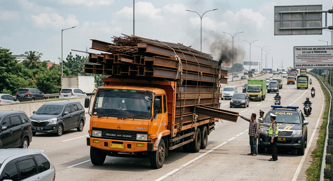 Pertanggungjawaban Hukum dalam Kasus Truk Bermuatan Berlebih